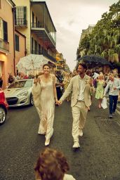 Alexandra Daddario - Vogue Photo Diary at Her Wedding in New Orleans June 2022