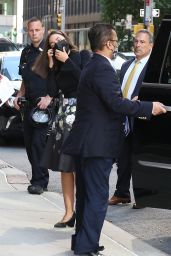 Alexandria Ocasio-Cortez - Arriving at The Late Show With Stephan Colbert in New York 06/28/2022