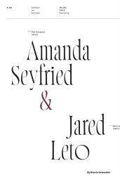 Amanda Seyfried – Variety Magazine Variety’s Actors on Actors 06/08/2022 Issue