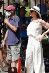 Angelina Jolie - "Without Blood" Set in Rome 06/22/2022