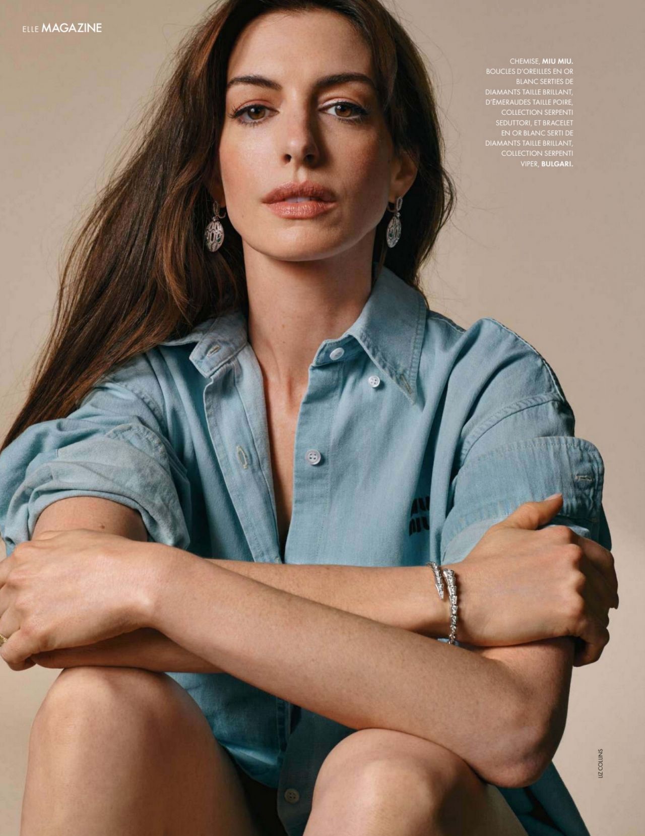 Anne Hathaway - ELLE France 06/23/2022 Issue • CelebMafia