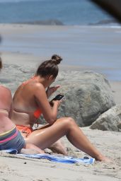 April Love Geary on the Beach in Malibu 06/23/2022