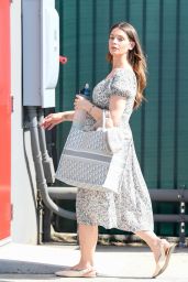 Ashely Greene - Arrives at a Studio in Los Angeles 06/16/2022