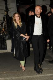 Ashlee Simpson at Annabels in Mayfair 06/21/2022