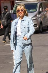 Ashley Roberts Wears Double Denim   London 06 14 2022   - 60