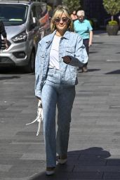 Ashley Roberts Wears Double Denim   London 06 14 2022   - 43