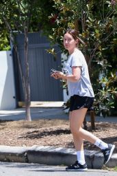 Ashley Tisdale - Makeup-free in Los Angeles 05/31/2022