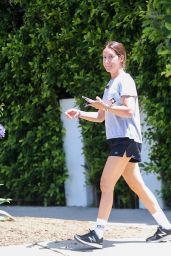 Ashley Tisdale - Makeup-free in Los Angeles 05/31/2022
