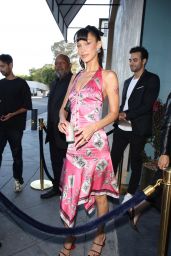 Bella Hadid - Arrives at the Fleur Room for Her Kin Mocktail Launch Party in West Hollywood 06/24/2022