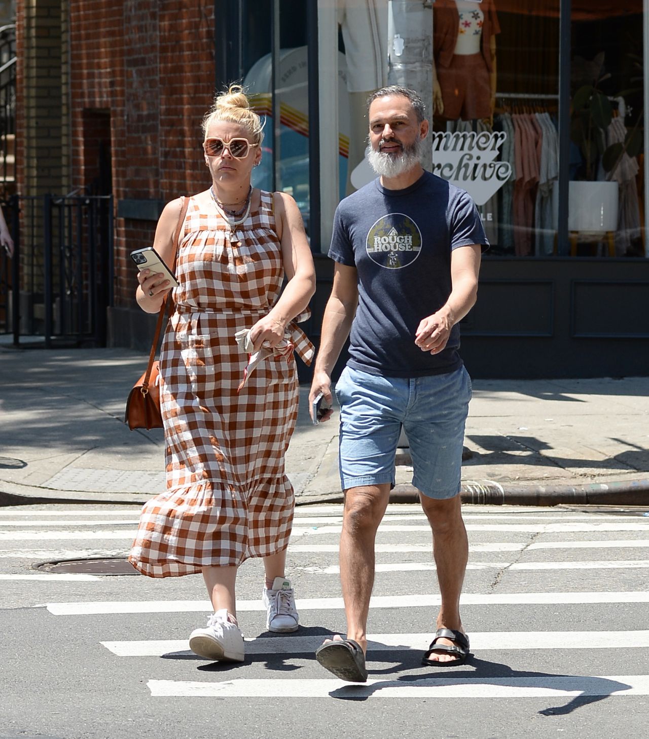 Busy Philipps at Celebrity Hotspot Via Carota in New York 05/30/2022