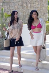 Casey Batchelor - Leaving a Hotel in Ibiza 06/26/2022