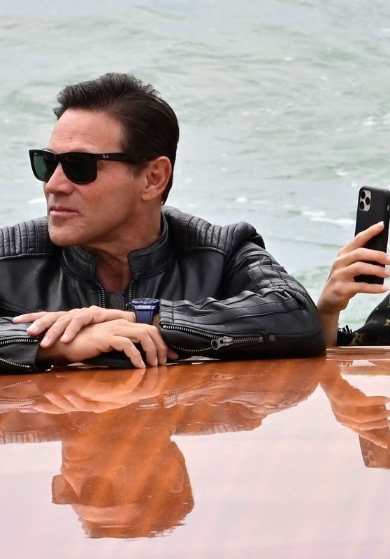 Christina Invernizzi - Taxi Boat in Venice 05/30/2022 • CelebMafia
