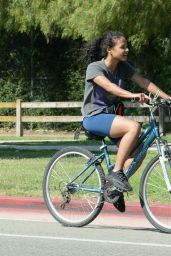 Christina Milian - Bike Ride Through Griffith Park in Los Angeles 06/13/2022