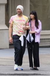 Dakota Johnson and Chris Martin   Out in New York 06 07 2022   - 62