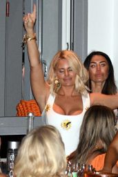 Danielle Armstrong and Ferne McCann Conitunue to Party in Mykonos 06/03/2022