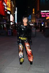 Demi Lovato - Celebrate Her New Single "Skin of my Teeth" in New York 06/09/2022