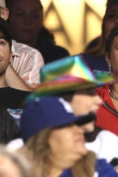 Demi Lovato - LA Dodgers Game in Los Angeles 06/03/2022