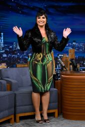 Demi Lovato - The Tonight Show Starring Jimmy Fallon in NYC 06/09/2022