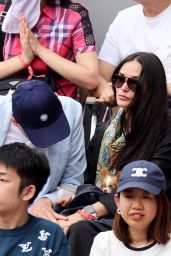 Demi Moore   French Open Tennis Championships at Roland Garros 06 05 2022   - 8