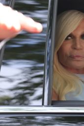 Donatella Versace at Britney Spears and Sam Asghari’s Wedding in Thousand Oaks 06/08/2022