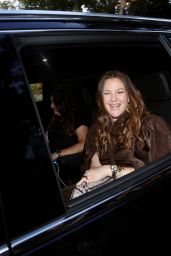 Drew Barrymore – Arrives at Britney Spears and Sam Asghari’s Wedding in LA 06/09/2022