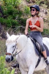 Emma Watson Riding a Horse   Ibiza 08 07 2022   - 60