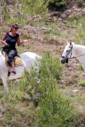 Emma Watson Riding a Horse - Ibiza 08/07/2022 • CelebMafia