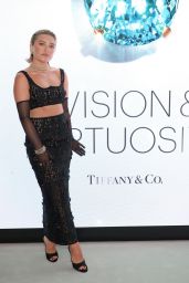 Florence Pugh – Tiffany & Co. “Vision & Virtuosity Exhibition Opening Gala in London 06/09/2022