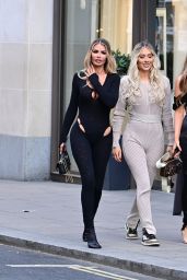 Frankie Sims, Demi Sims and Chloe Sims at MNKY House in London 06/25/2022
