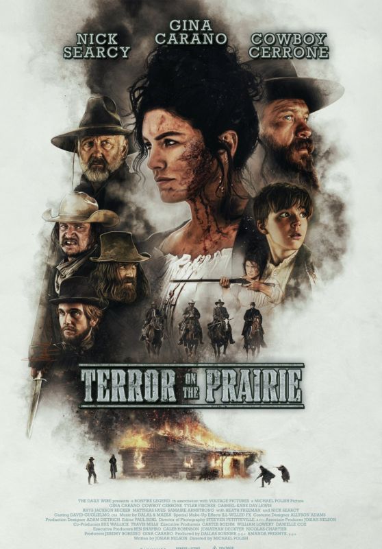 Gina Carano - "Terror on the Prairie" Poster and Trailer 2022