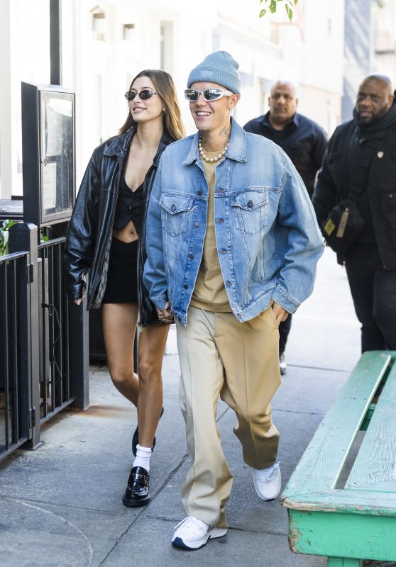 Hailey Rhode Bieber and Justin Bieber - Out in New York City 06/04/2022