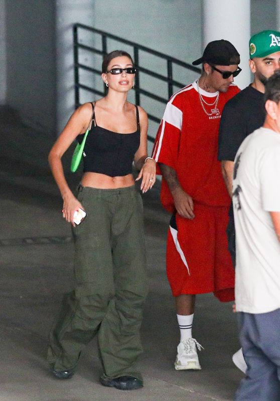 Hailey Rhode Bieber and Justin Bieber - Out in Westwood 06/28/2022