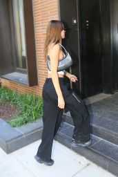 Hailey Rhode Bieber Street Style - Bar Pitti in New York 06/14/2022