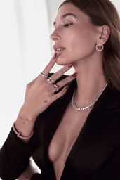 Hailey Rhode Bieber - Tiffany & Co the T Collection 2022
