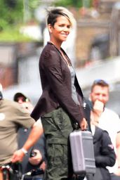 Halle Berry - "Our Man From Jersey" Set on London