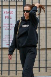Irina Shayk in Comfy Outfit - New York City 06/23/2022