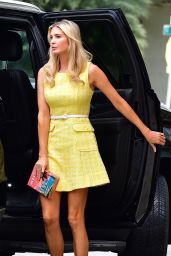 Ivanka Trump in a Yellow Dress   Miami 06 01 2022   - 10