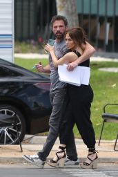 Jennifer Lopez and Ben Affleck at the Set of a New Project in Santa Monica 06 22 2022   - 38