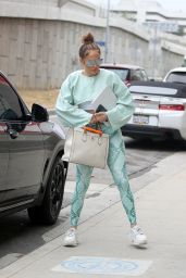 Jennifer Lopez - Arriving at a Dance Studio in Brentwood 06/04/2022
