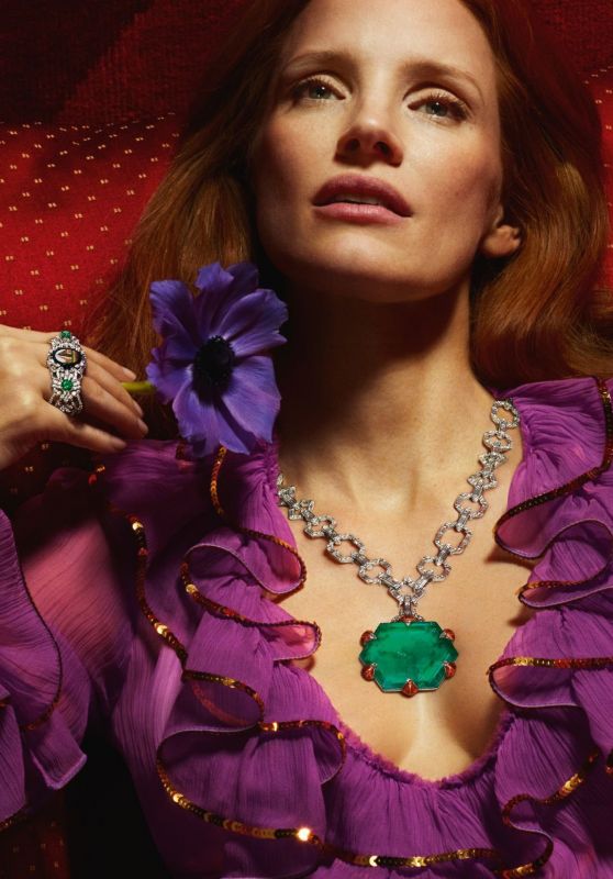 Jessica Chastain - Photo Shoot for Gucci