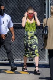 Joey King - Arrives for a Taping of Jimmy Kimmel Live! in Hollywood 06/27/2022