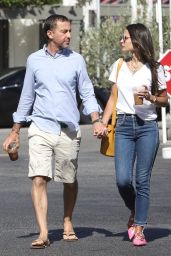 Jordana Brewster and Mason Morfit - Out in Brentwood 06/24/2022