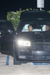 Jordyn Woods With Her Mom Elizabeth Woods and Sister Jodie Woods at Nobu in Malibu 06 07 2022   - 75