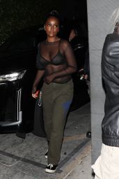 Justine Skye   Nobu in Los Angeles 06 14 2022   - 35