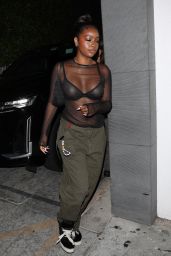 Justine Skye   Nobu in Los Angeles 06 14 2022   - 86