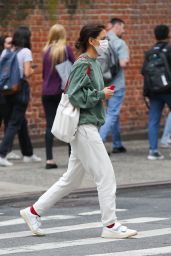 Katie Holmes in Casual Fashion - New York 06/02/2022