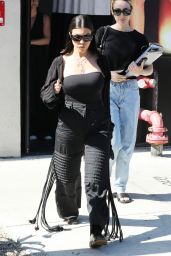 Kourtney Kardashian at the BooHoo Store in West Hollywood 06/21/2022