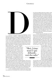 Laetitia Casta - Madame Figaro Magazine 06/03/2022 Issue