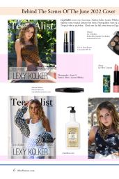 Lexy Kolker - Teen Alist Magazine June 2022 Issue