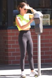 Lucy Hale - Heads to a Yoga Class in LA 06/29/2022